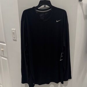 Nike Men's Black Long Sleeve Shirt